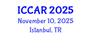International Conference on Control, Automation and Robotics (ICCAR) November 10, 2025 - Istanbul, Turkey