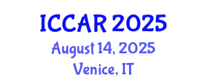 International Conference on Control, Automation and Robotics (ICCAR) August 14, 2025 - Venice, Italy