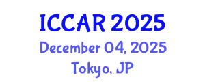 International Conference on Control, Automation and Robotics (ICCAR) December 04, 2025 - Tokyo, Japan