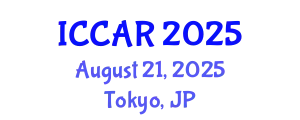 International Conference on Control, Automation and Robotics (ICCAR) August 21, 2025 - Tokyo, Japan