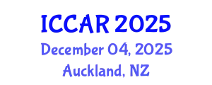 International Conference on Control, Automation and Robotics (ICCAR) December 04, 2025 - Auckland, New Zealand
