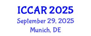 International Conference on Control, Automation and Robotics (ICCAR) September 29, 2025 - Munich, Germany
