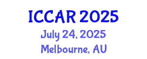 International Conference on Control, Automation and Robotics (ICCAR) July 24, 2025 - Melbourne, Australia