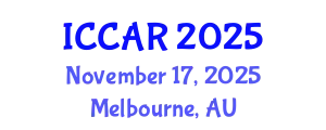 International Conference on Control, Automation and Robotics (ICCAR) November 17, 2025 - Melbourne, Australia