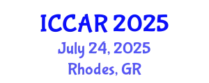 International Conference on Control, Automation and Robotics (ICCAR) July 24, 2025 - Rhodes, Greece
