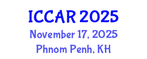 International Conference on Control, Automation and Robotics (ICCAR) November 17, 2025 - Phnom Penh, Cambodia