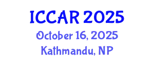 International Conference on Control, Automation and Robotics (ICCAR) October 16, 2025 - Kathmandu, Nepal