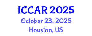 International Conference on Control, Automation and Robotics (ICCAR) October 23, 2025 - Houston, United States