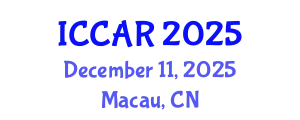 International Conference on Control, Automation and Robotics (ICCAR) December 11, 2025 - Macau, China