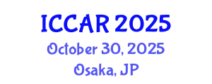 International Conference on Control, Automation and Robotics (ICCAR) October 30, 2025 - Osaka, Japan