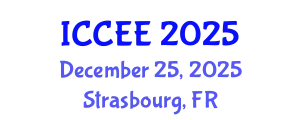 International Conference on Computer and Electrical Engineering (ICCEE) December 25, 2025 - Strasbourg, France