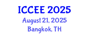 International Conference on Computer and Electrical Engineering (ICCEE) August 21, 2025 - Bangkok, Thailand