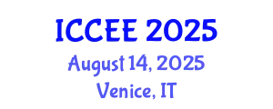 International Conference on Computer and Electrical Engineering (ICCEE) August 14, 2025 - Venice, Italy