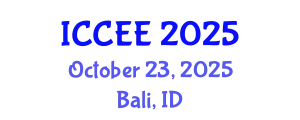 International Conference on Computer and Electrical Engineering (ICCEE) October 23, 2025 - Bali, Indonesia