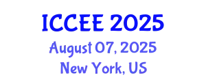 International Conference on Computer and Electrical Engineering (ICCEE) August 07, 2025 - New York, United States