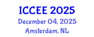 International Conference on Computer and Electrical Engineering (ICCEE) December 04, 2025 - Amsterdam, Netherlands