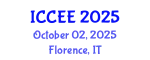 International Conference on Computer and Electrical Engineering (ICCEE) October 02, 2025 - Florence, Italy