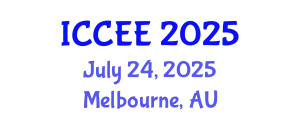 International Conference on Computer and Electrical Engineering (ICCEE) July 24, 2025 - Melbourne, Australia