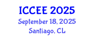 International Conference on Computer and Electrical Engineering (ICCEE) September 18, 2025 - Santiago, Chile