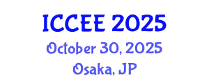 International Conference on Computer and Electrical Engineering (ICCEE) October 30, 2025 - Osaka, Japan