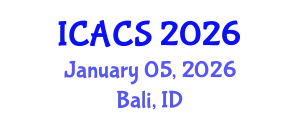 International Conference on Architecture, Culture and Spirituality (ICACS) January 05, 2026 - Bali, Indonesia