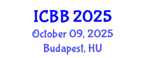 International Conference on Bioinformatics and Biomedicine (ICBB) October 09, 2025 - Budapest, Hungary