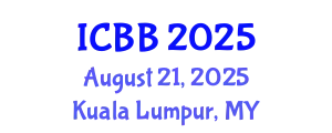 International Conference on Bioinformatics and Biomedicine (ICBB) August 21, 2025 - Kuala Lumpur, Malaysia
