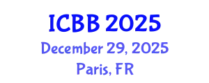 International Conference on Bioinformatics and Biomedicine (ICBB) December 29, 2025 - Paris, France