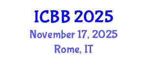 International Conference on Bioinformatics and Biomedicine (ICBB) November 17, 2025 - Rome, Italy