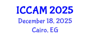 International Conference on Computer and Applied Mathematics (ICCAM) December 18, 2025 - Cairo, Egypt
