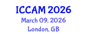 International Conference on Computer and Applied Mathematics (ICCAM) March 09, 2026 - London, United Kingdom