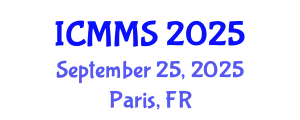 International Conference on Mathematics and Mathematical Sciences (ICMMS) September 25, 2025 - Paris, France