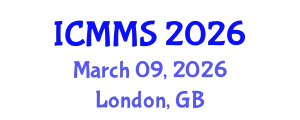 International Conference on Mathematics and Mathematical Sciences (ICMMS) March 09, 2026 - London, United Kingdom