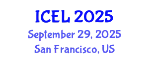 International Conference on e-Learning (ICEL) September 29, 2025 - San Francisco, United States