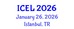 International Conference on e-Learning (ICEL) January 26, 2026 - Istanbul, Turkey