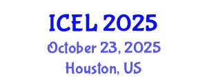 International Conference on e-Learning (ICEL) October 23, 2025 - Houston, United States