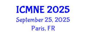 International Conference on Marine and Naval Engineering (ICMNE) September 25, 2025 - Paris, France