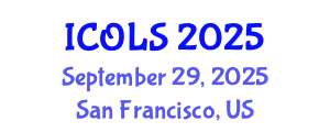 International Conference on Optics, Lasers and Spectroscopy (ICOLS) September 29, 2025 - San Francisco, United States