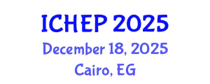 International Conference on High Energy Physics (ICHEP) December 18, 2025 - Cairo, Egypt