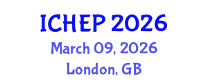 International Conference on High Energy Physics (ICHEP) March 09, 2026 - London, United Kingdom