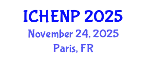 International Conference on High Energy and Nuclear Physics (ICHENP) November 24, 2025 - Paris, France