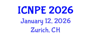International Conference on Nuclear Power Engineering (ICNPE) January 12, 2026 - Zurich, Switzerland