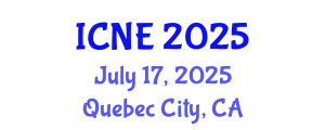 International Conference on Nuclear Engineering (ICNE) July 17, 2025 - Quebec City, Canada