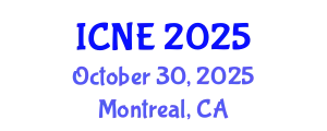 International Conference on Nuclear Engineering (ICNE) October 30, 2025 - Montreal, Canada