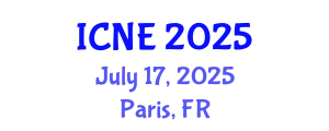 International Conference on Nuclear Engineering (ICNE) July 17, 2025 - Paris, France