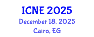 International Conference on Nuclear Engineering (ICNE) December 18, 2025 - Cairo, Egypt