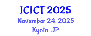 International Conference on Information and Computer Technology (ICICT) November 24, 2025 - Kyoto, Japan