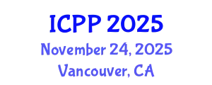 International Conference on Pedagogy and Psychology (ICPP) November 24, 2025 - Vancouver, Canada