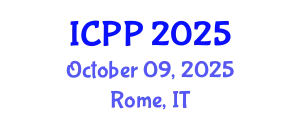 International Conference on Pedagogy and Psychology (ICPP) October 09, 2025 - Rome, Italy
