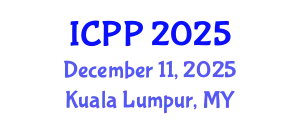 International Conference on Pedagogy and Psychology (ICPP) December 11, 2025 - Kuala Lumpur, Malaysia